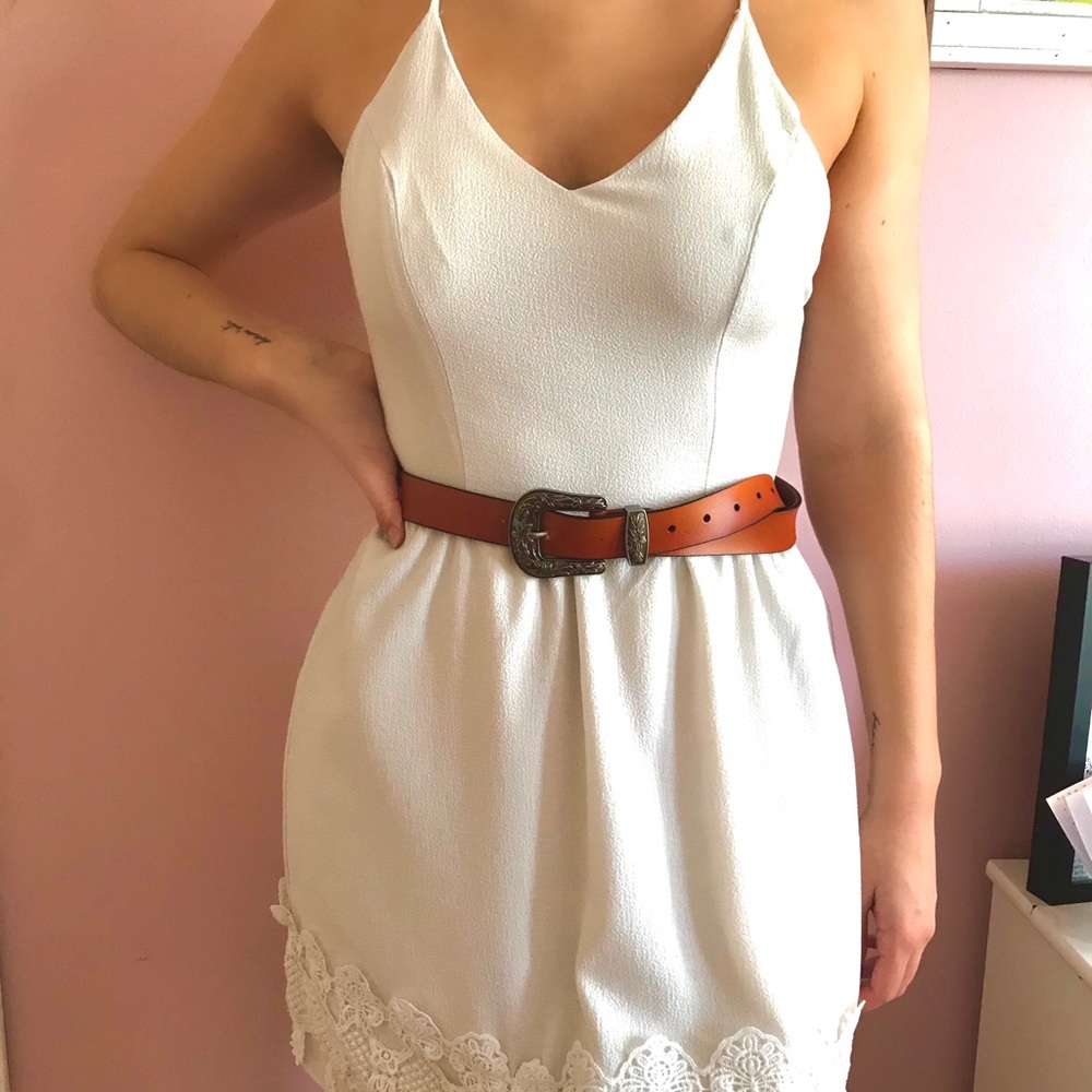 White Mini Dress